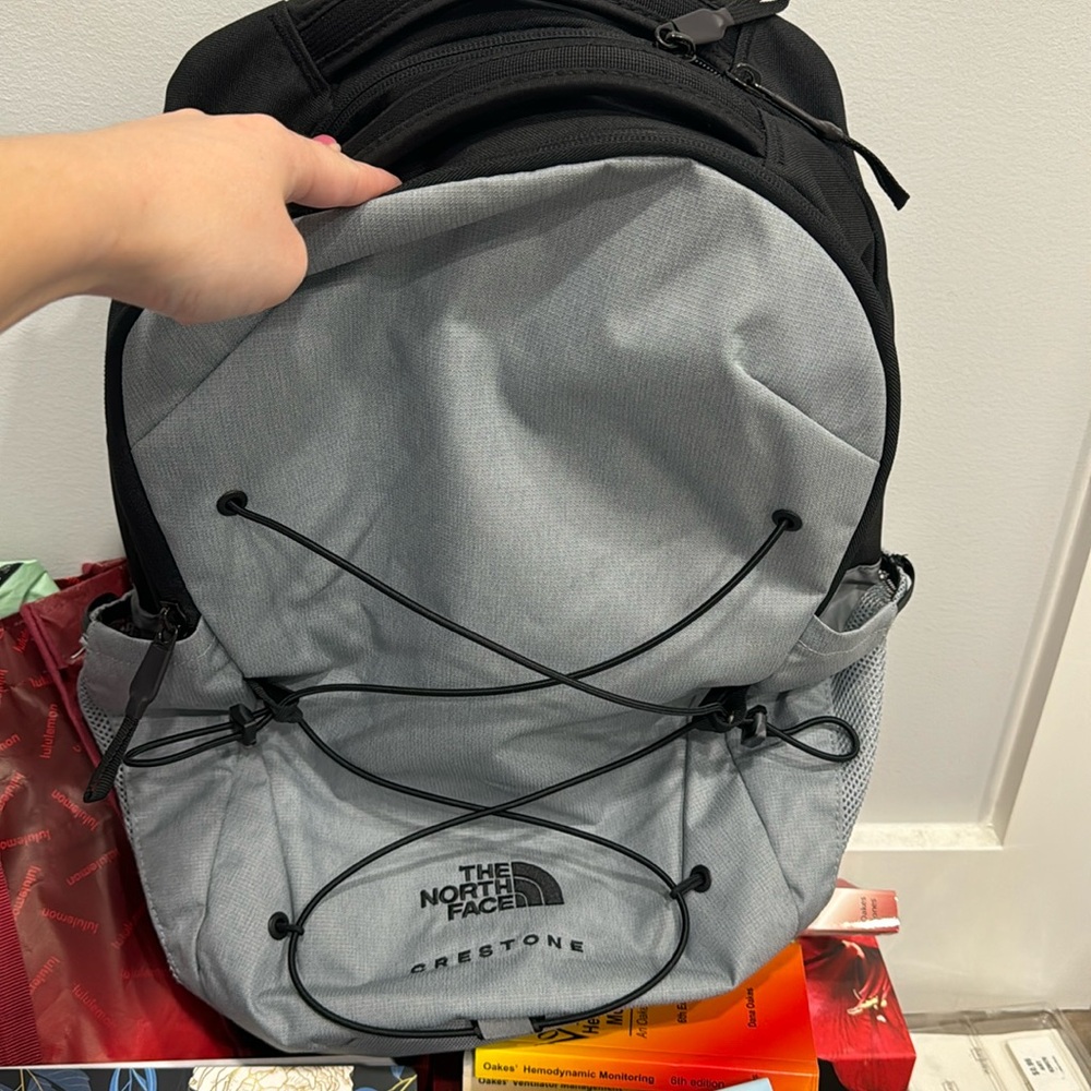 North face backpack, used one year